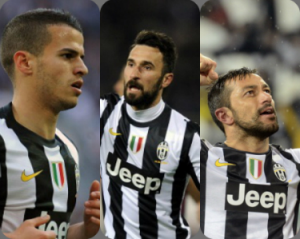 Giovinco, Vucinic, Quagliarella