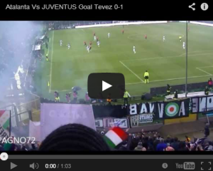 Il gol di Tevez