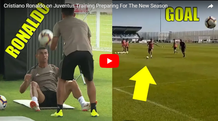allenamento ronaldo