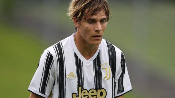 Nicolo Fagioli of Juventus during the UEFA Youth League match at Colovray Sports Centre, Nyon. Picture date: 16th August