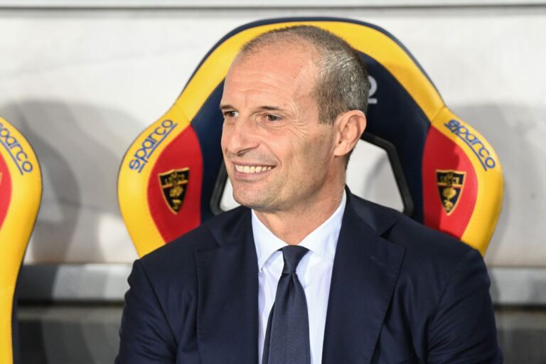 italian soccer Serie A match US Lecce vs Juventus FC